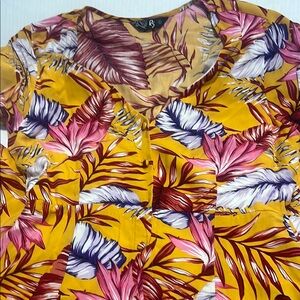 Chic Midi Dress in Pink and Purple